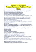 Chapter 25&colon; Managing  Personal&sol;Personnel Problems YoderWise&colon;
