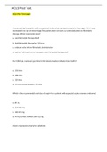  ACLS Post Test&period;