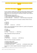 ACLS Post Test&period;ACLS Post Test &lpar;copy&rpar; &ast; Questions And Answers Graded &lpar;A&plus;&plus;&rpar;&ast;