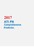 2017 ATI PN COMPREHENSIVE PREDICTOR