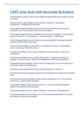 LSAT Concepts with Accurate Meaning &lpar;Questions and Answers&rpar; 2023&period; The package has 5 well answered papers&period;