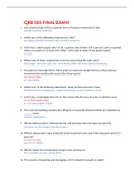 QRB 501 FINAL EXAM &lpar;2023&sol;2024&comma; Updated&rpar; Verified Answers