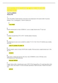 QRB 501 FINAL EXAM 4 &ndash; QUESTION AND ANSWERS &lpar;2023&sol;2024&comma; Updated&rpar; Verified Answers