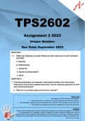 TPS2602 Assignment 2 2023