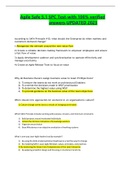 Agile Safe 5&period;1 SPC Test-with 100&percnt; verified answers-UPDATED 2023