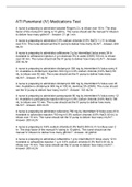 ATI Parenteral &lpar;IV&rpar; Medications Test