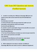 United Health Care 2023 STUDY BUNDLE PACK SOLUTION (Questions and Answers )(Verified Answers)