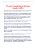 PN Adult Medical Surgical Online  Practice 2017 A