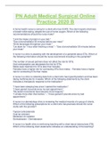 PN Adult Medical Surgical Online  Practice 2020 B