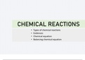 CHEMICAL-REACTIONS Lecture Presentation Notes