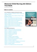 Maternal-Child Nursing 6th Edition By Emily Slone McKinney Test Bank Chapter 1-55 | Complete Guide Newest Version 2023