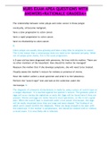 NURS EXAM APEA QUESTIONS WITH ANSWERS&plus;RATIONALE GRADEDA&plus;