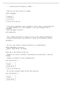 CS 415 PROC EXAMPLES MYSQL