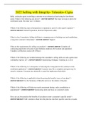 2022 Selling with Integrity- Telesales- Cigna