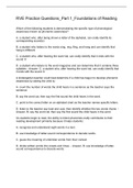 RVE Practice Questions_Part 1_Foundations of Reading