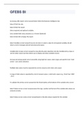 GFEBS BI exam 2023 with 100&percnt; correct answers