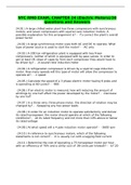 NYC RMO EXAM&comma; CHAPTER 24 &lpar;Electric Motors&rpar;&sol;30 questions and Answers
