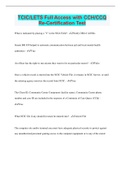 Bundle for TCIC&sol;TLETS Exams Compilation &vert; Verified &vert; Guaranteed Success