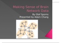 CS 221 Making Sense of BrainNetwork Data