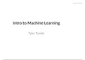 CS 221 INTRO TO MACHINE LEARNING 2023
