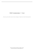 HESI Fundamentals 1 - Fund