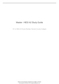 Master - HESI A2 Study Guide