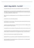 4N051 SSgt WAPS - Full SKT exam 2023 with 100&percnt; correct answers