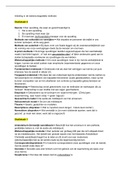 Samenvatting / Begrippenlijst  Inleiding in de wetenschappelijke methode (PB2802)