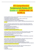 ATI Comprehensive Fundamentals Retake 2019 Graded A&plus;&lpar;DOWNLOAD TO SCORE A&rpar;