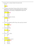  MATHEMATIC 101(Hesi A2 Math Questions and Answers)
