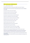 EPA Lead exam &lpar;verified answers&rpar;