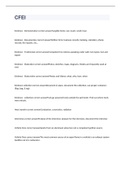 CFEI  exam 2023 with 100&percnt;  correct answers