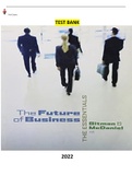 COMPLETE - Elaborated Test Bank for The Future of Business-The Essentials  4Ed. by Lawrence J. Gitman & Carl McDaniel. ALL Chapters Included 1-18. 400 Pages 
