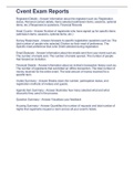 Cvent Exam Reports