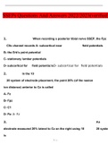 SSEPS QUESTIONS WITH 100&percnt; CORRECT ANSWERS