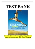 Essentials of Human Anatomy & Physiology Elaine N&period; Marieb&comma; Suzanne M&period; Keller Tenth Edition Test Bank