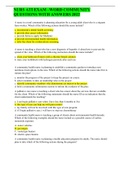 NURS ATI EXAM &ndash;WORD COMMUNITY QUESTIONS WITH ANSWERS 2022