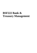  ENVR ENVR S140 BSF222 Bank & Treasury Management