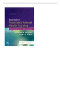 Essentials of Psychiatric Mental Health Nursing 4th Edition Varcarolis Nursing Test  Bank