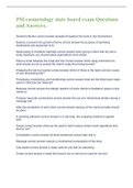 PSI cosmetology state board exam Questions and Answers&period; 