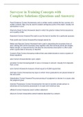 Surveyor in Training Concepts with Complete Solutions &lpar;Questions and Answers&rpar;
