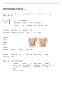 Abdominal pain in the ER&lowbar;review&period;