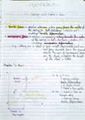 Physics OCR A Level 3.4 Material Notes (Handwritten)