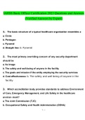 IAHSS Basic Officer Certification 2023 Questions and Answers