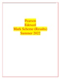 Pearson Edexcel Mark Scheme (Results) Summer 2022 Mark Scheme (Results) Summer 2022 Pearson Edexcel GCSE In Geography Spec A (1GA0) Paper 01 Edexcel and BTEC Qualification