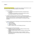 SEP 272 Chapter 1 Lecture Notes