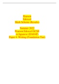 Pearson Edexcel Mark Scheme (Results) Summer 2022 Pearson Edexcel GCSE m Japanese (IJA0/4F) Paper 4: Writing (Foundation Tier) Mark Scheme (Results) Summer 2022 Pearson Edexcel GCSE In Japanese (1JA0/4F) Paper 4: Writing (Foundation Tier) Edexcel and BTEC