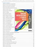 POTTER’S   NURSING INTERVENTIONS AND CLINICAL SKILLS TEST BANK 7TH EDITION HARDING 32 CHAPTERS WITH RATIONAL ANSWERS