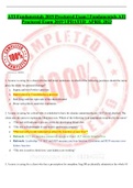 ATI Fundamentals 2019 Proctored Exam &vert; Fundamentals ATI Proctored Exam 2019 UPDATED APRIL 2023