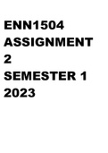 ENN1504 Assignment 2 Semester 1 2023